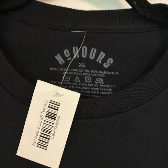 NWT No Hours Numb Print Tee Mens XL - Picture 3 of 3